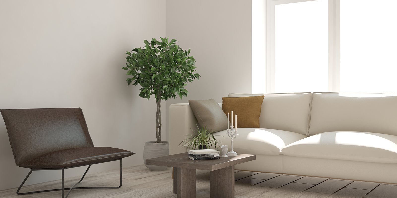 The single recliner at the living room